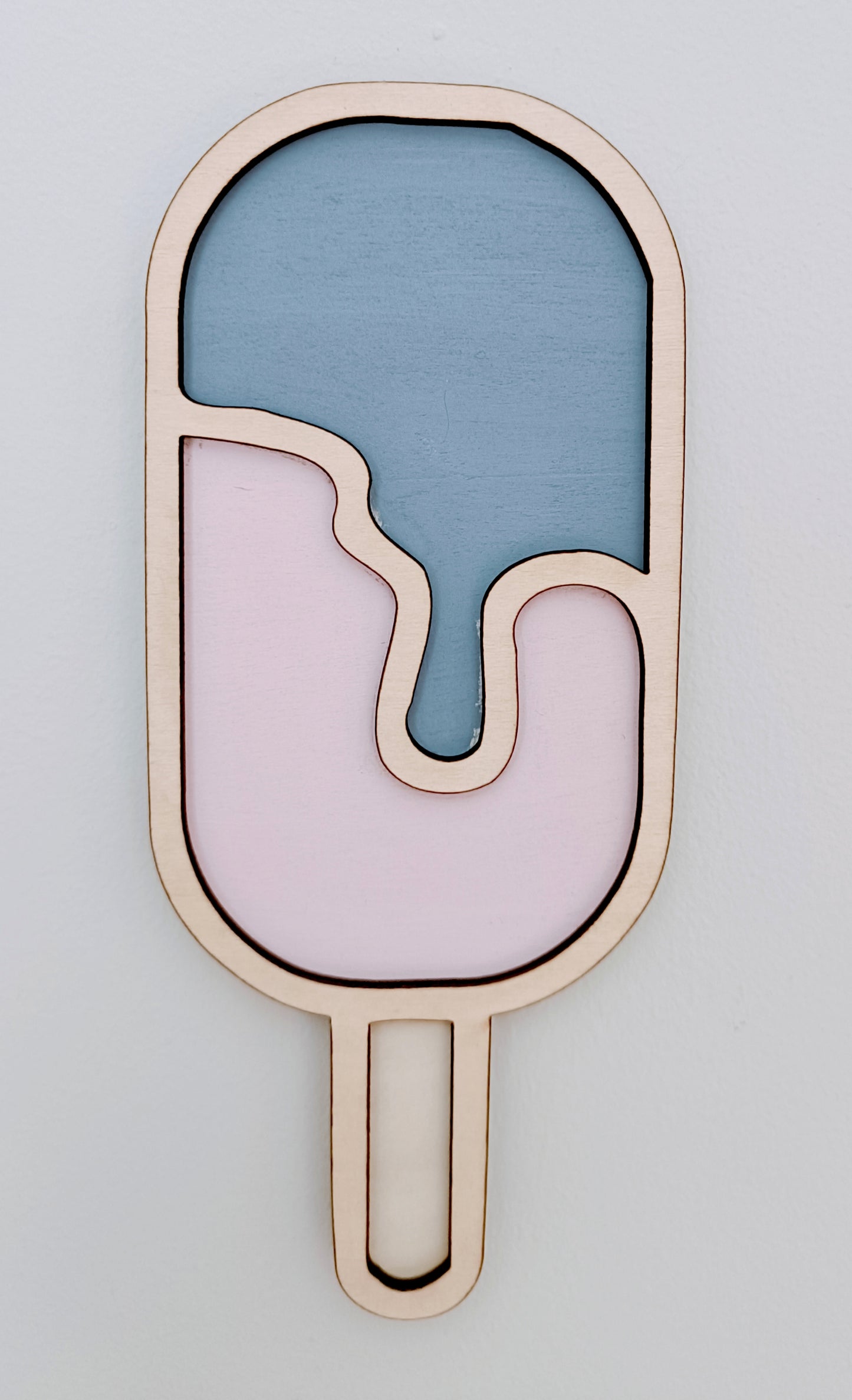 Ice lolly wall decor - pack of 3