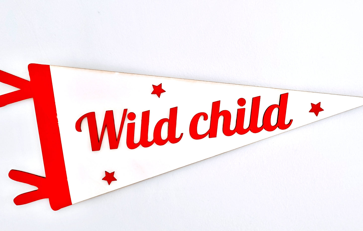 Wild Child Pennant Flag
