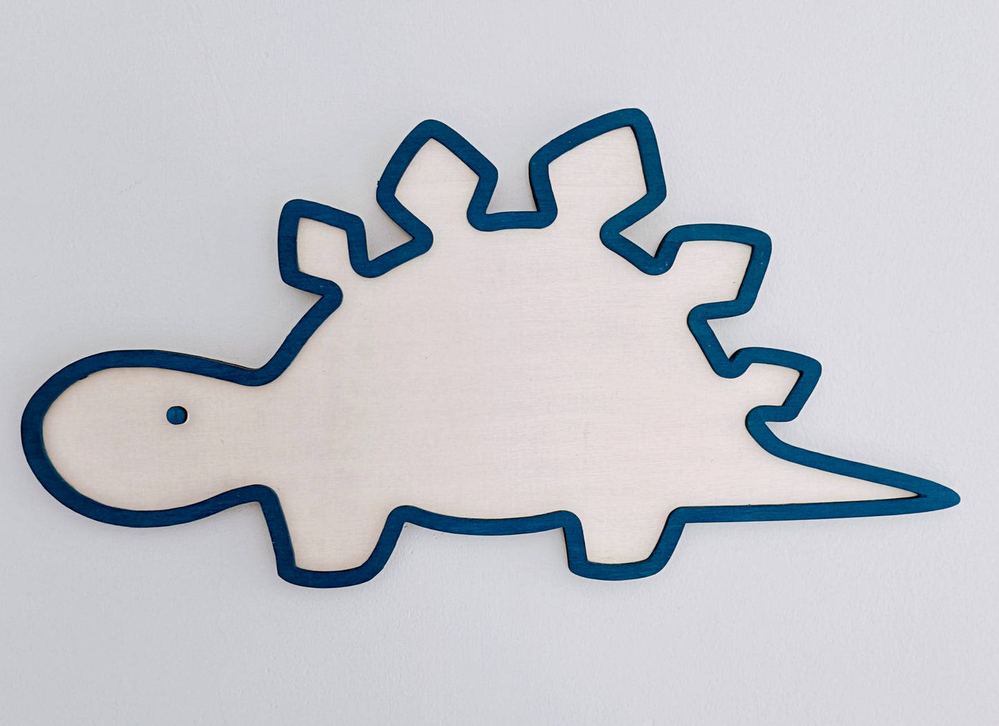 Stegosaurus door plaque