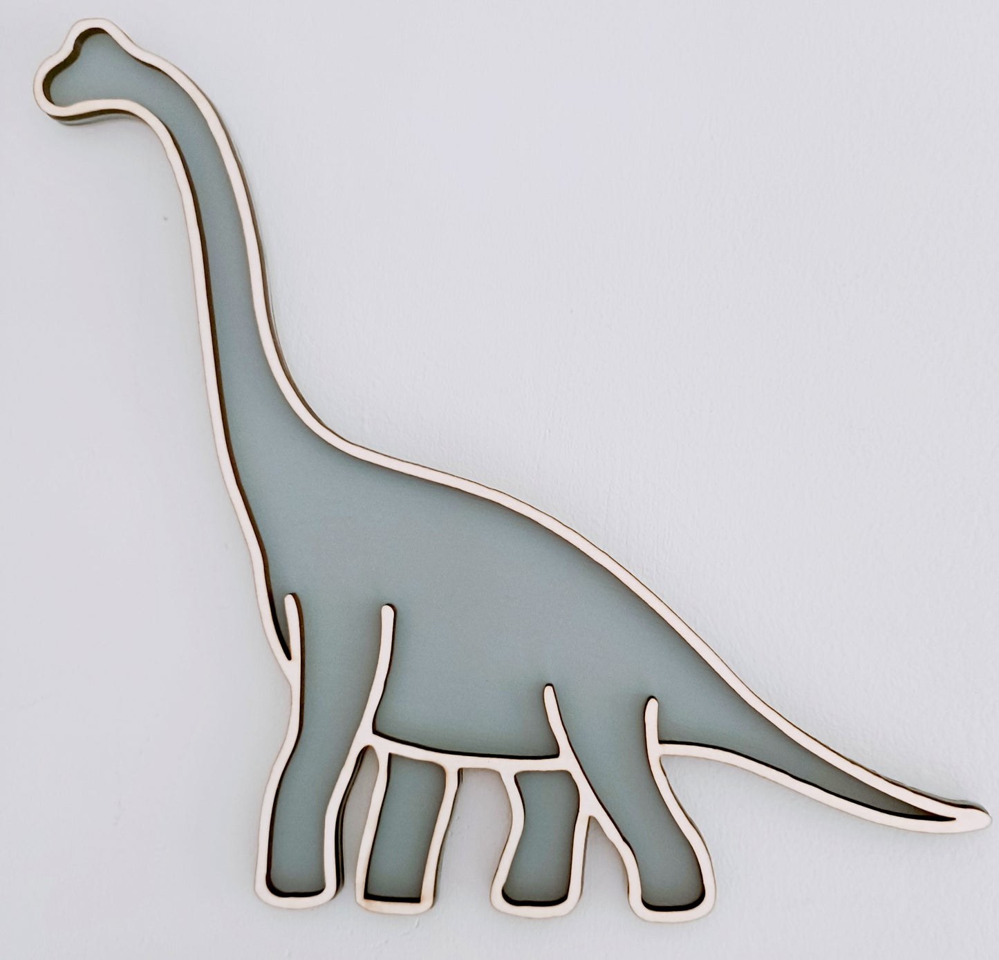 Blue Toned Dinosaur Wall Decor - pack of 3