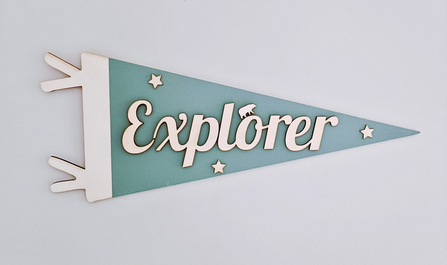 Explorer Pennant Flag