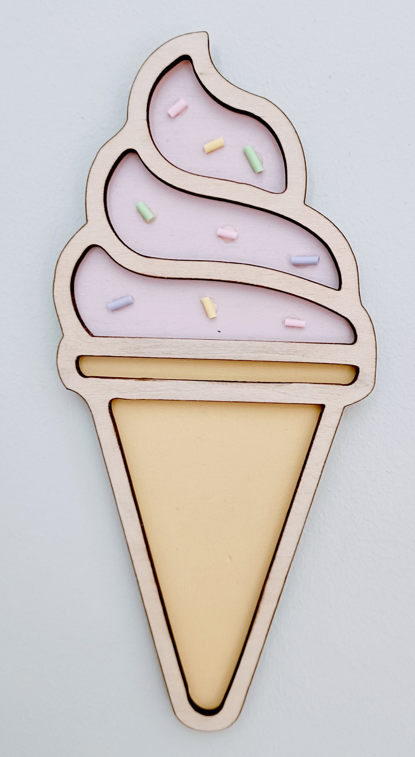 Ice lolly wall decor - pack of 3