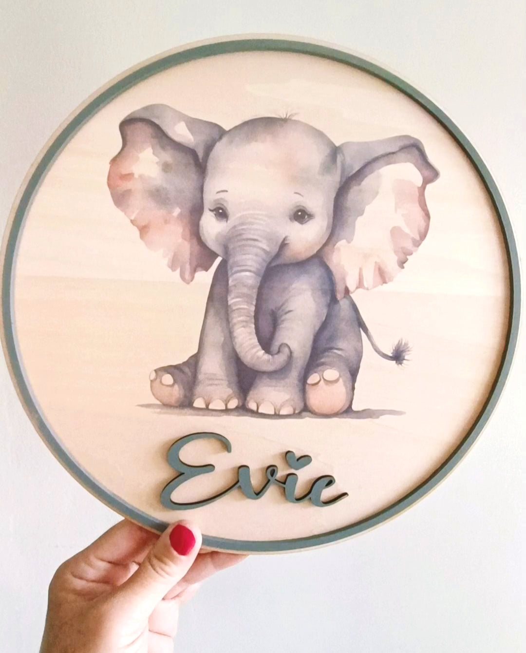 Elephant Wall Plaque