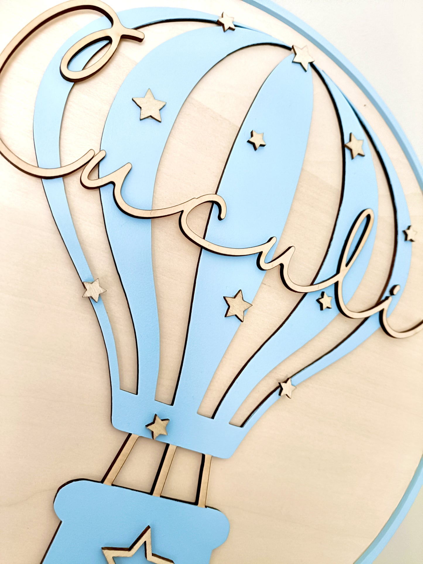 Hot Air Balloon, Wall/Door Plaque